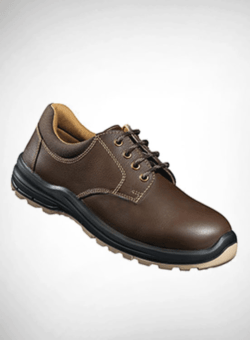 Brown PVC Low Ankle Shoe safety shoe in Papua New Guinea