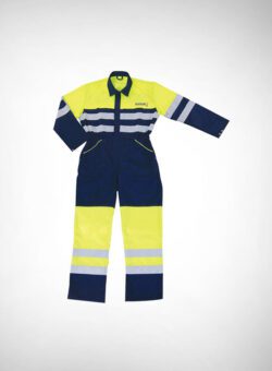 Bi-Coloured Hi Visibility Coverall
