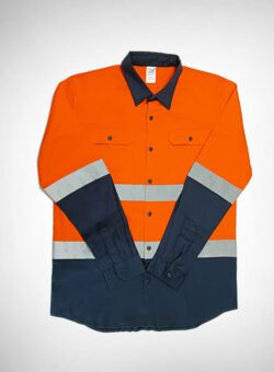 Bi-Coloured High Visibility Shirt in Papua New Guinea